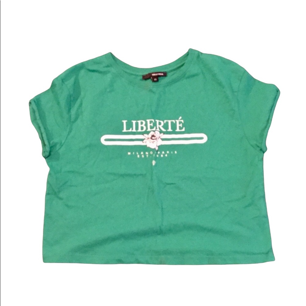 TALLY WEIJL cropped T. NWOT